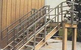 Whole-laminated staircases